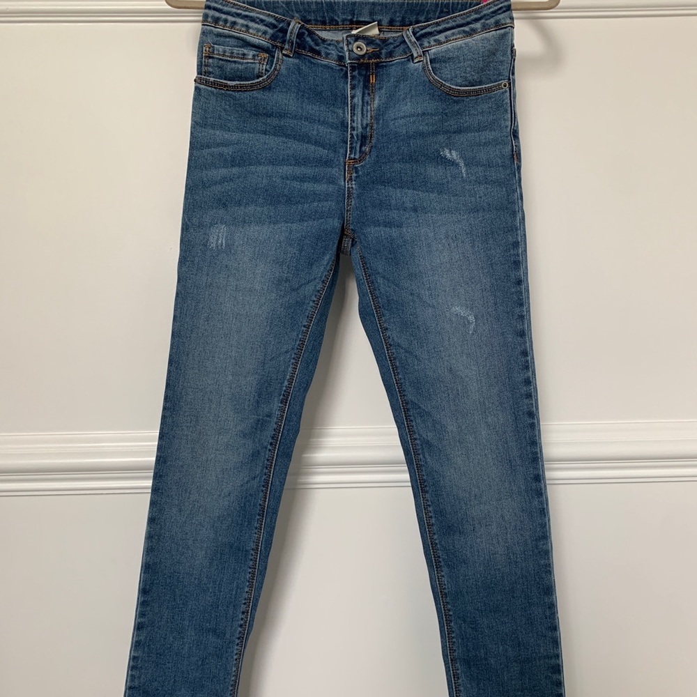 Zara girls straight leg jeans